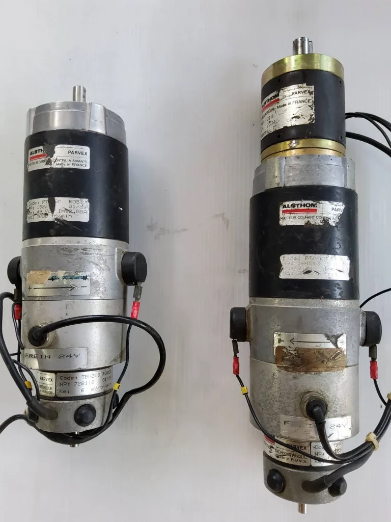 RT220M ALSTHOM DC motorGear Tacho gen