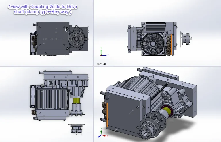 e-inboard 4view 3D model