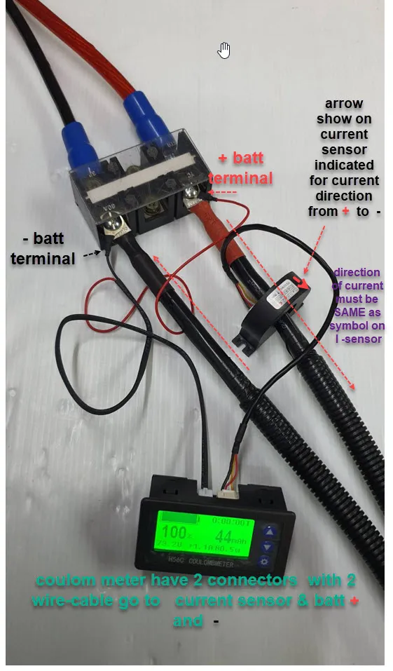 OPTION install current sensor_volt_column meter