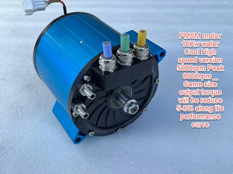PMSM motor EV motor high speed 8000rpm 10Kw water cool
