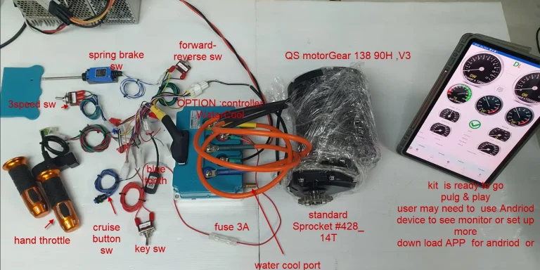 QS 138 90H V3 motorGEAR 4Kw_OPTION ControlWaterCool