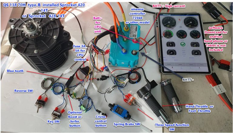 QS138 70H type-B kit set complete