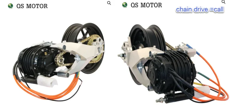 QS 120 70H QSmidrive motor Chain drive 2000W