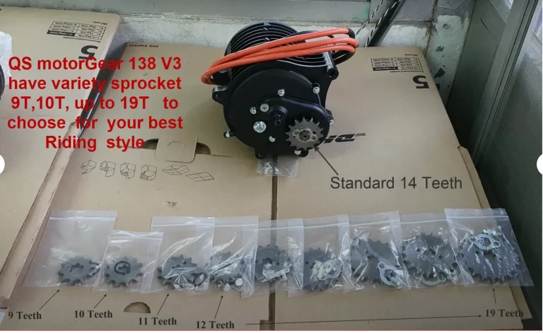 QS138 70H V3 kit set Sprocket many type