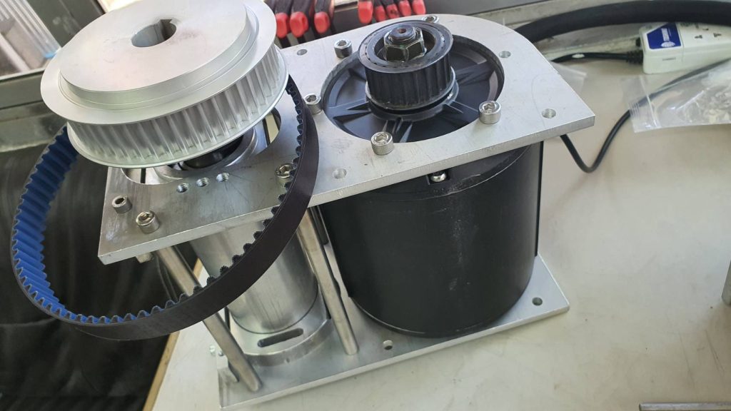 QS138 90H pulley reduction ratio 3-5