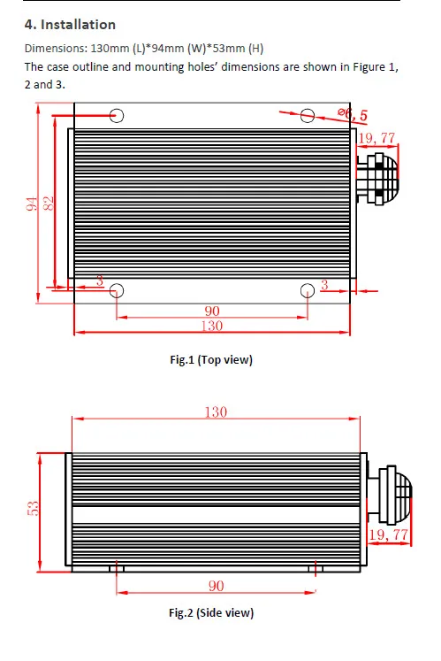 DC-DC converter isolated to 13.8V