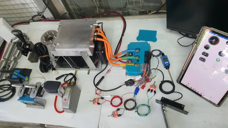 electric inboard 12kw watercool_Fan cool