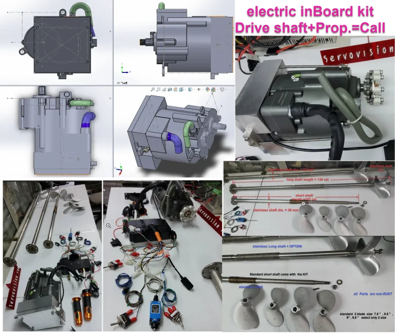 electric inBoard kit_DriveShaft_Prop_application