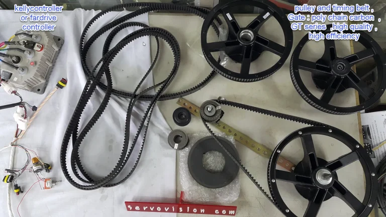 QS138 70H QSmotor3000w Pulley drive