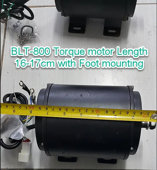 BLT-800 Torque motor Length 16-17cm with Foot mounting