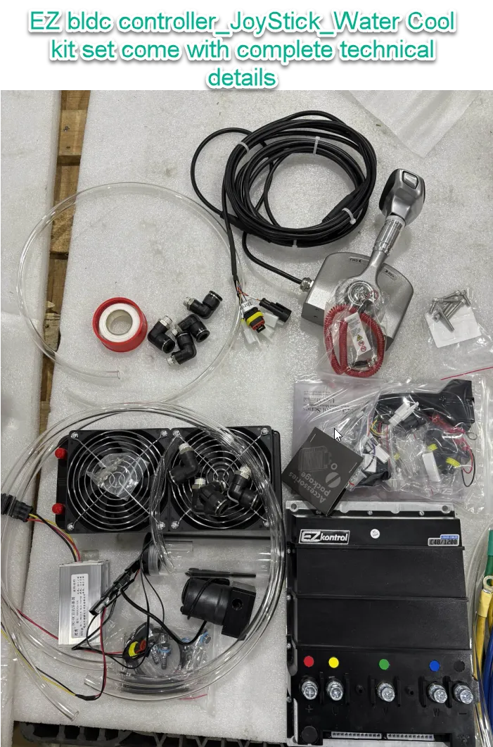 EZ bldc controller_JoyStick_Water Cool kit set come with complete technical details