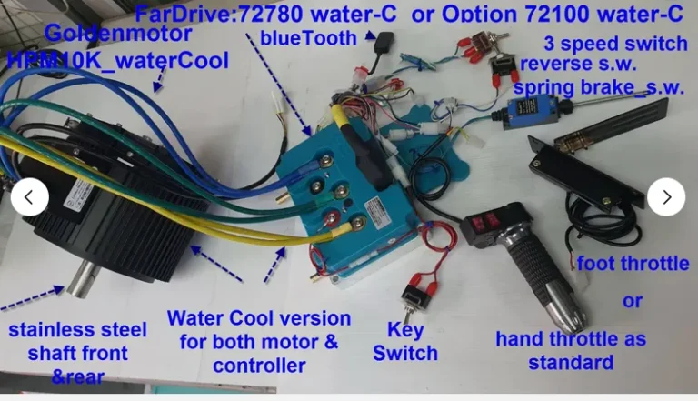 HPM 10K_Fardrive controller Liquid water cool set kit