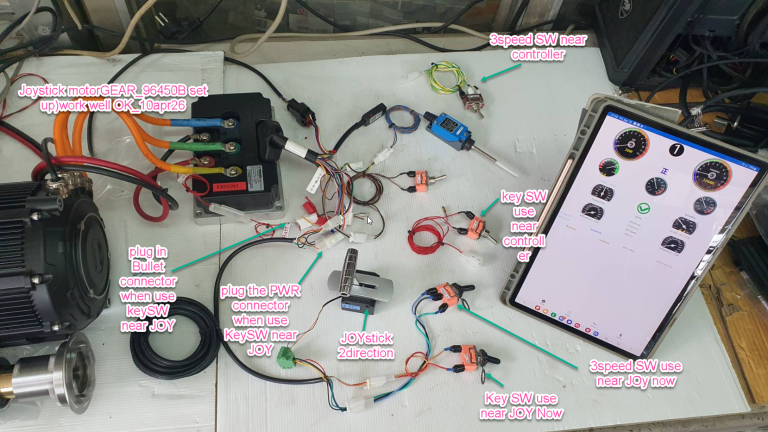 Joystick motorGEAR_96450B set up)work well OK
