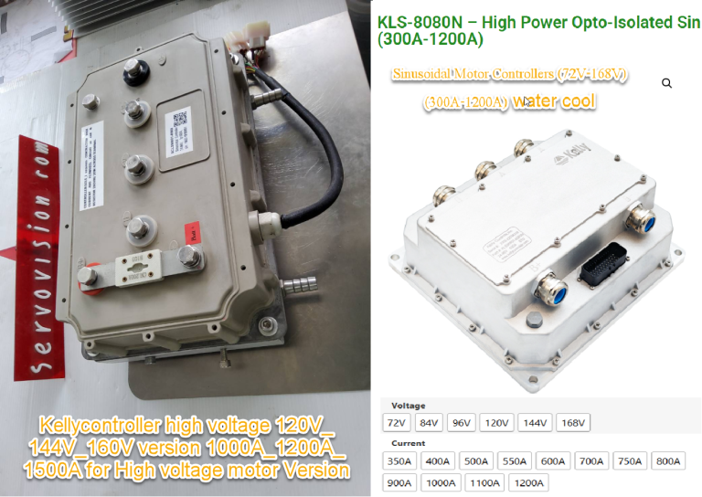 Kellycontroller high voltage 120V_ 144V_168V version 1000A_1200A High voltage 35Kw-40Kw motor Version