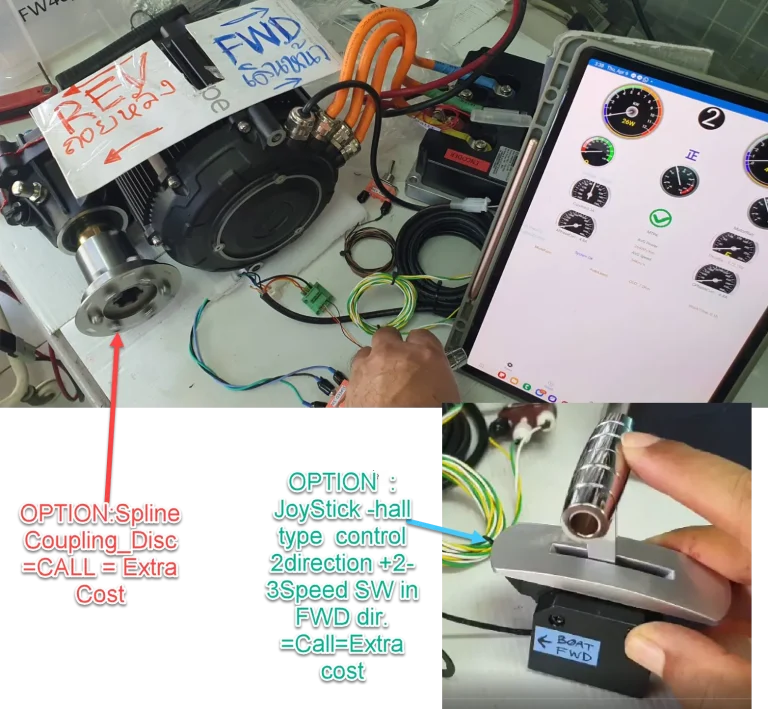 EV motorGEAR OPTION_mGEAR 8Kw 96V