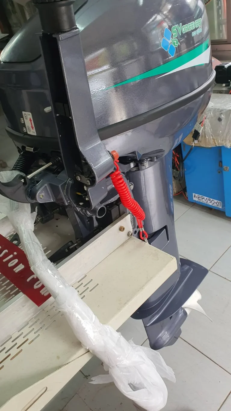 SV greenest electric Outboard 15HP_10HP Tiller control