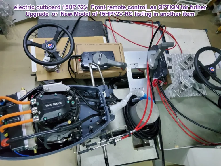 electric outboard 15HP 72V remote control_as OPTION for futher Upgrade or Model of 15HP72V-Remote Control listing