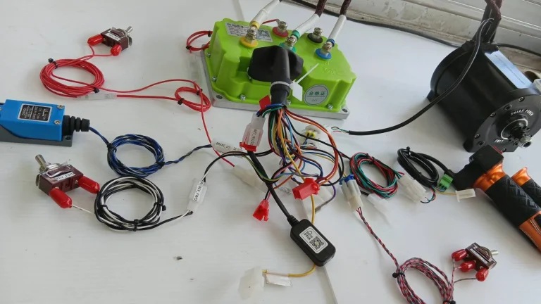 High Power mini size EV motor 5Kw 72V _FW11 complete kit