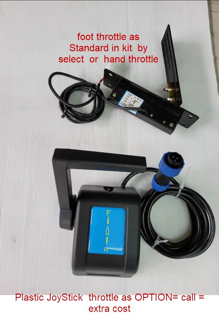 plastic JOYStick_foot throttle