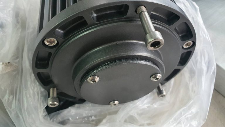 pmsm motorGEAR High speed10000rpm 7Kw Rear and side view (