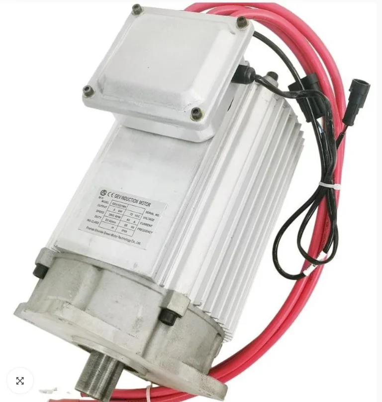 AC induction motor EV 5Kw 48V , 72V air cool