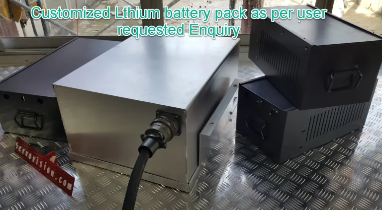 lithium pack customized capacity volt current