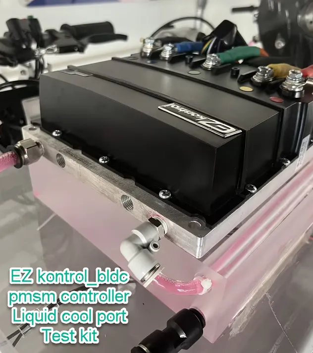 EZ kontrol_EZ controller Test Report bldc pmsm controller Liquid cool port Test kit