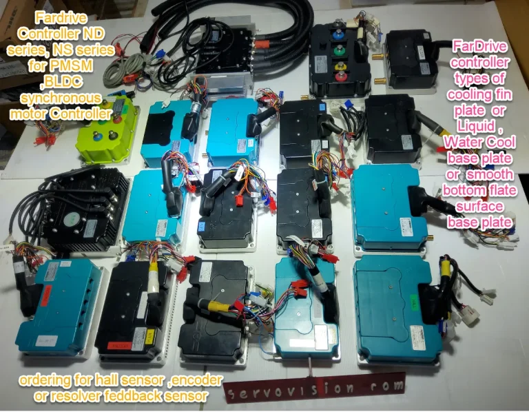FarDrive controller types of cooling fin plate or Liquid , Water Cool base plate or smooth bottom flate surface base plate
