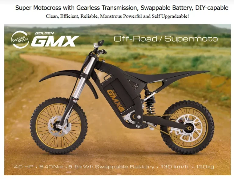 GMX170 motor electric Dirt BIke