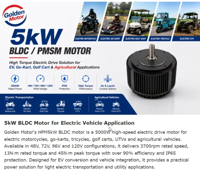 HPM5Kw TEchnical data and apllications