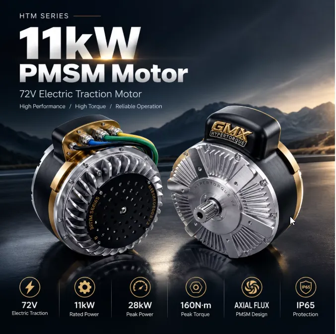 HTM 11Kw traction motor