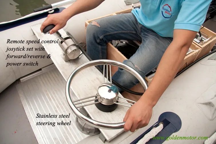 Joystick control_Steering electric outboard_ electric inBoard