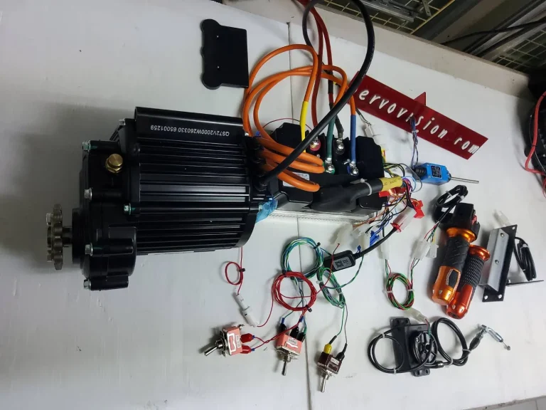 QS120 60H V3, MotorGEAR QSJ120C-60_2000W MotorGear 72V kit and system diagram
