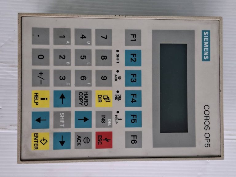 Siemens Coros OF5 Operator Panel OP-5A1-6AV3505-1FB01