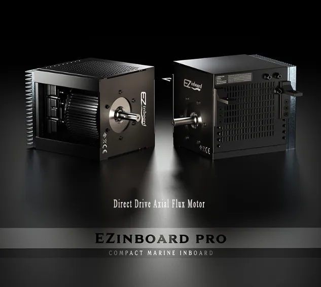 electric inboard EZ compack size motor and controler in one case